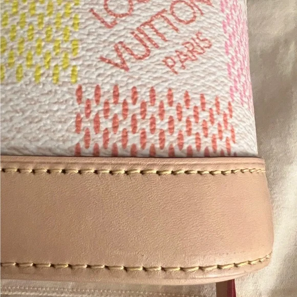 SALE! Louis Vuitton Damierlicious Giant Alma BB in Pastel colors - Picture 7 of 16